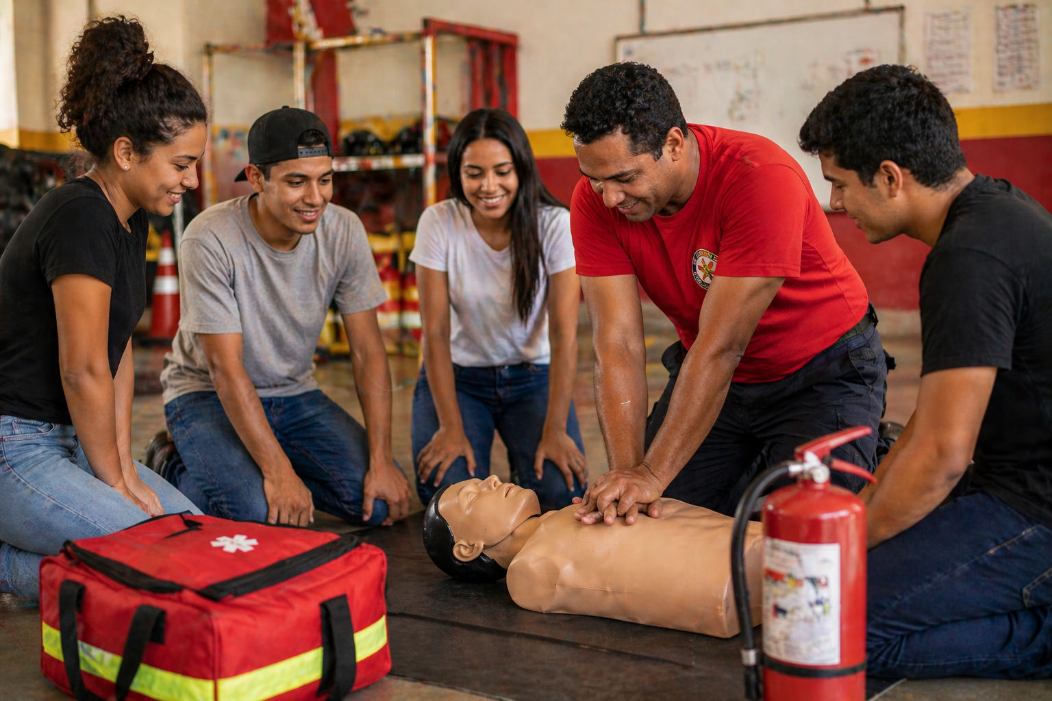 curso de brigadista e socorrista